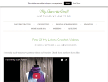 Tablet Screenshot of myfavoritecraft.org